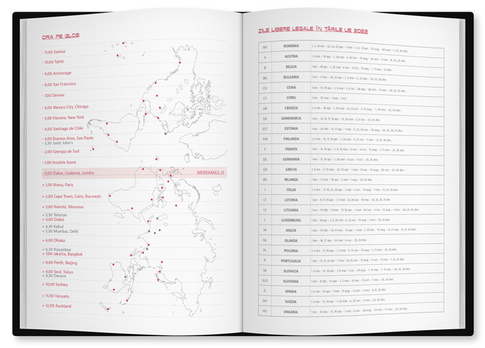 Agende A4 datate "SENATOR" 