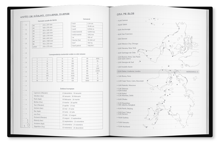 Agendă A4 nedatate "COMPACT"