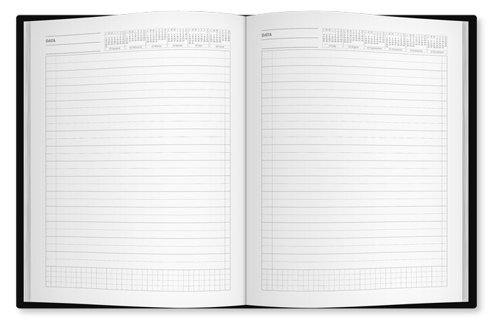 Agendă A4 nedatate "COMPACT"