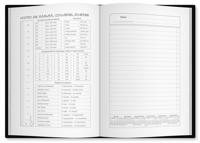 Agende A5 nedatate "IDEAL" 