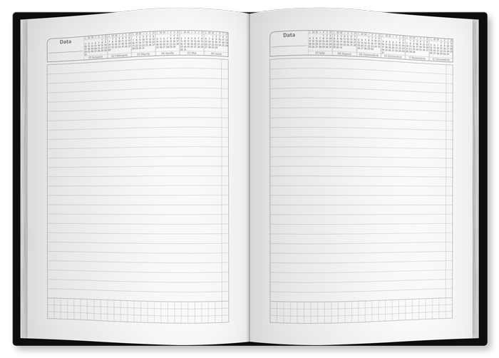 Agende B5 nedatate "IDEAL+" 