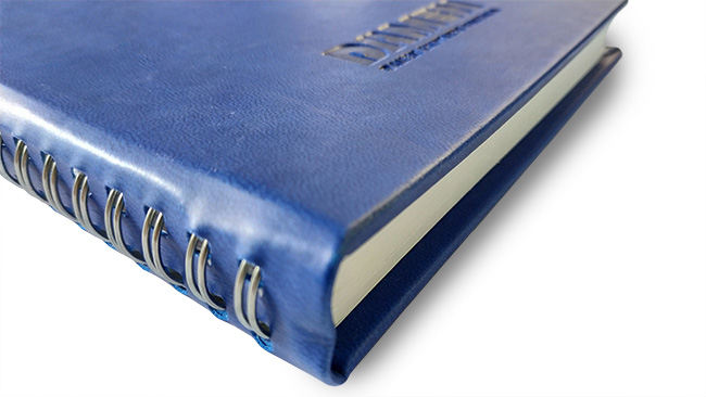 Agendă cu spiră ascunsă