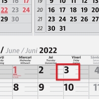 Calendar cu 5 luni